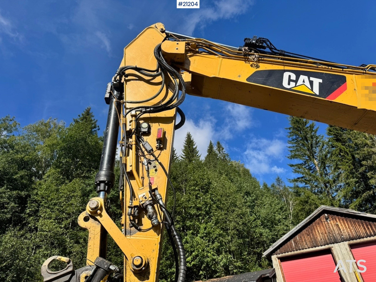 حفار زحاف Caterpillar 323FL: صورة 15