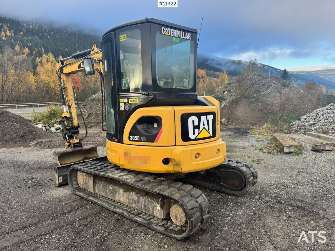 Caterpillar CAT 305C m/ Rototilt og 2 skuffer - حفار زحاف: صورة 4 Caterpillar CAT 305C m/ Rototilt og 2 skuffer - حفار زحاف: صورة 4