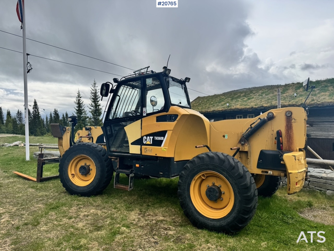 Caterpillar TH360B - رافعة تلسكوبية: صورة 3 Caterpillar TH360B - رافعة تلسكوبية: صورة 3