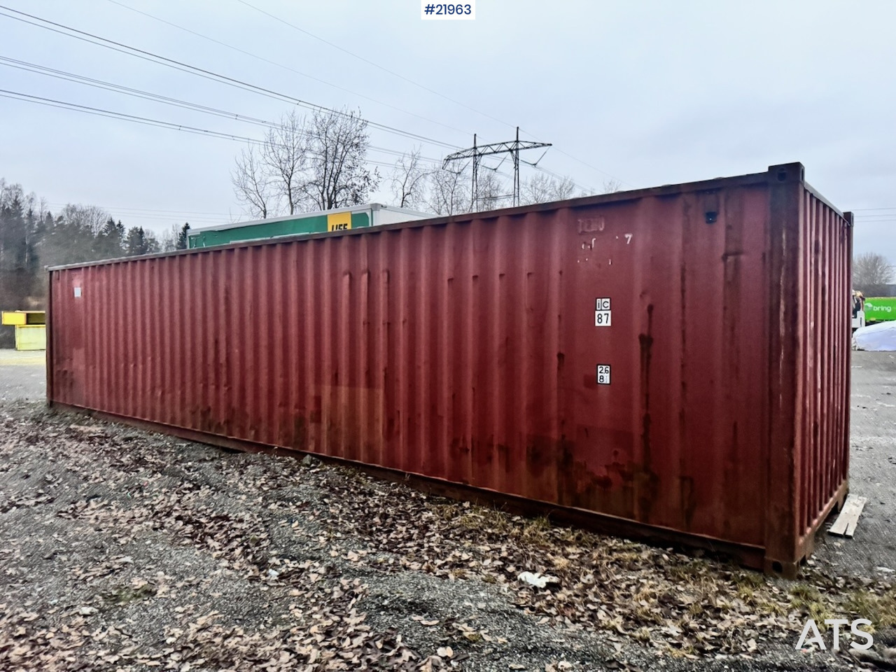 Container 40 fots - حاوية شحن: صورة 2 Container 40 fots - حاوية شحن: صورة 2