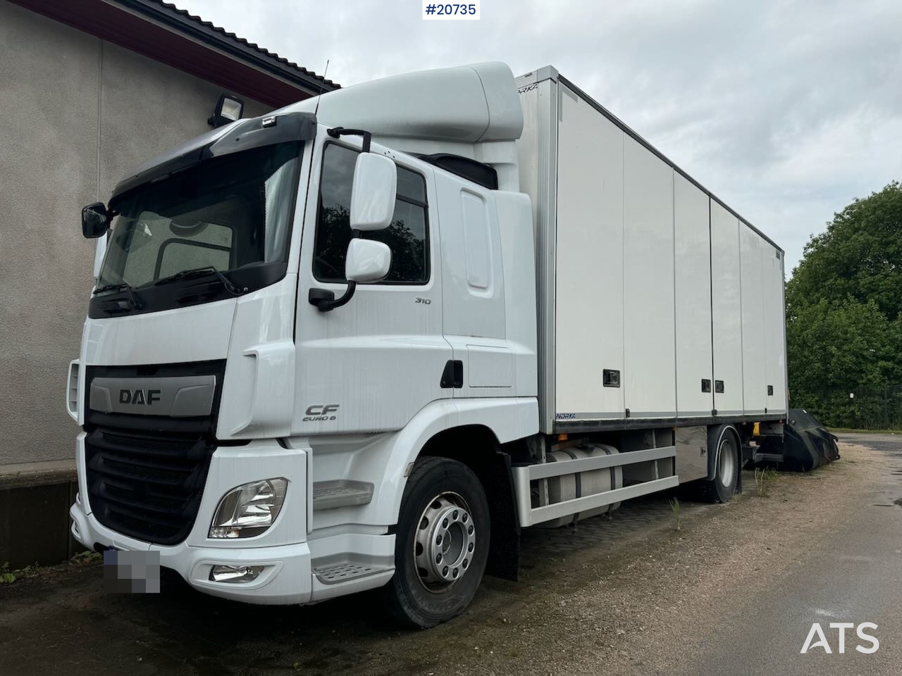 DAF CF310 - شاحنة مقفلة: صورة 1 DAF CF310 - شاحنة مقفلة: صورة 1
