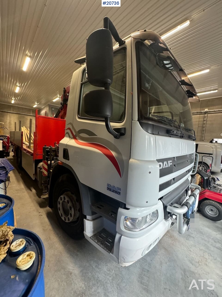 DAF CF75.250 - شاحنة كرين, شاحنات مسطحة: صورة 5 DAF CF75.250 - شاحنة كرين, شاحنات مسطحة: صورة 5