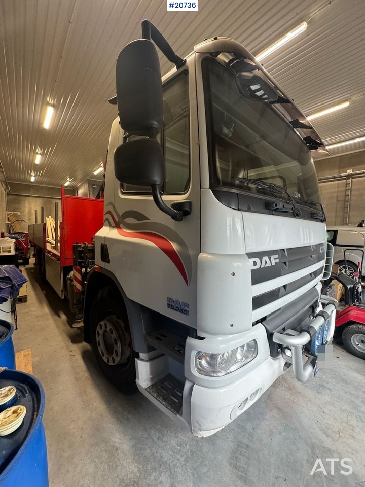 DAF CF75.250 - شاحنة كرين, شاحنات مسطحة: صورة 4 DAF CF75.250 - شاحنة كرين, شاحنات مسطحة: صورة 4