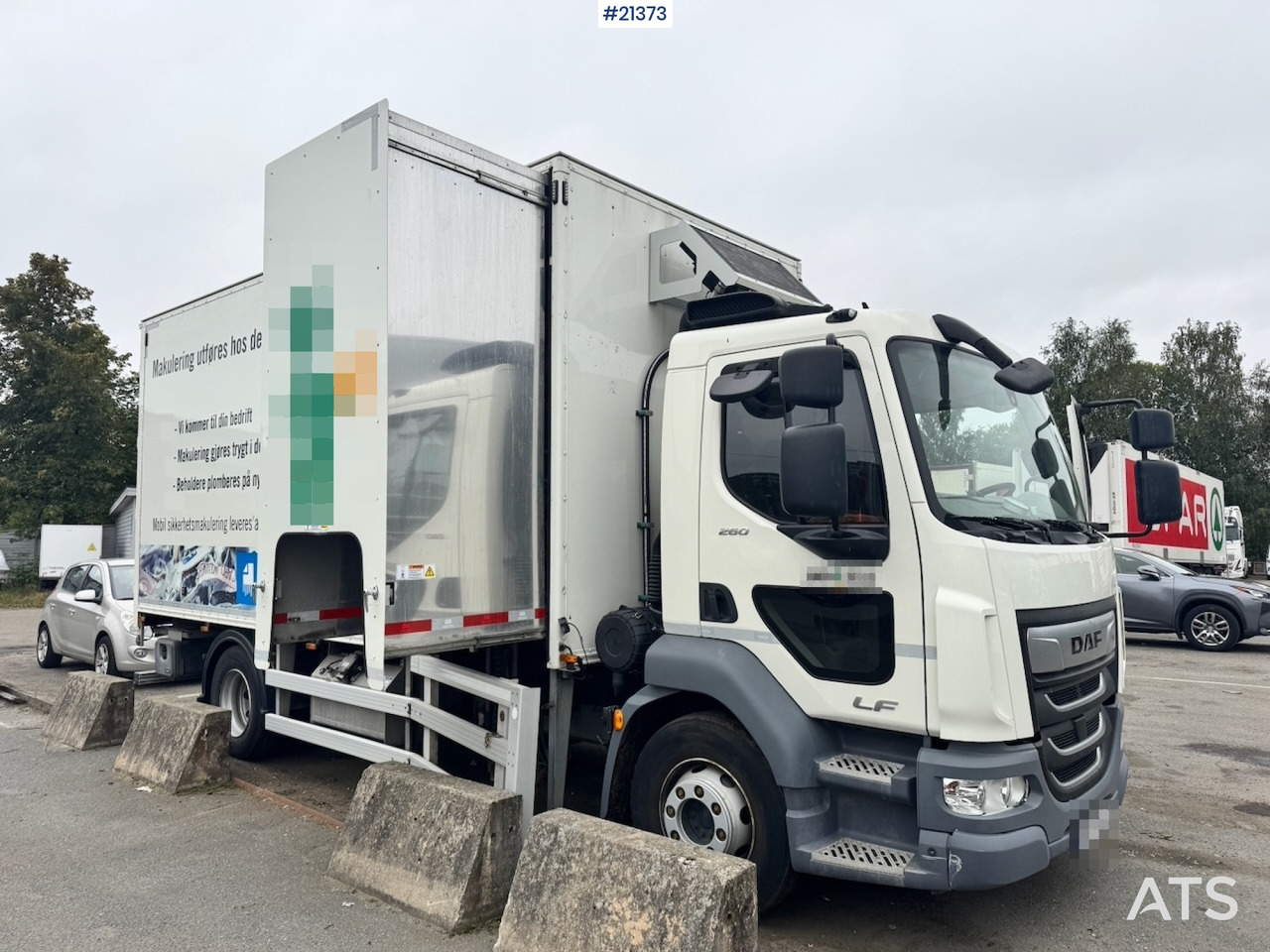 DAF LF 260 Makuleringsbil. 37 000 km! Må Sees! - آلة تمزيق صناعية, شاحنة: صورة 2 DAF LF 260 Makuleringsbil. 37 000 km! Må Sees! - آلة تمزيق صناعية, شاحنة: صورة 2
