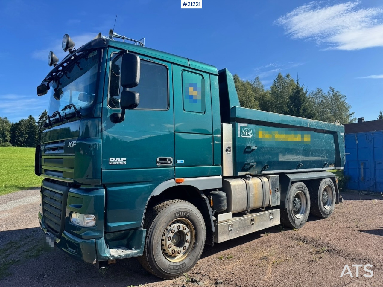DAF XF 105.460 - شاحنة قلاب: صورة 2 DAF XF 105.460 - شاحنة قلاب: صورة 2