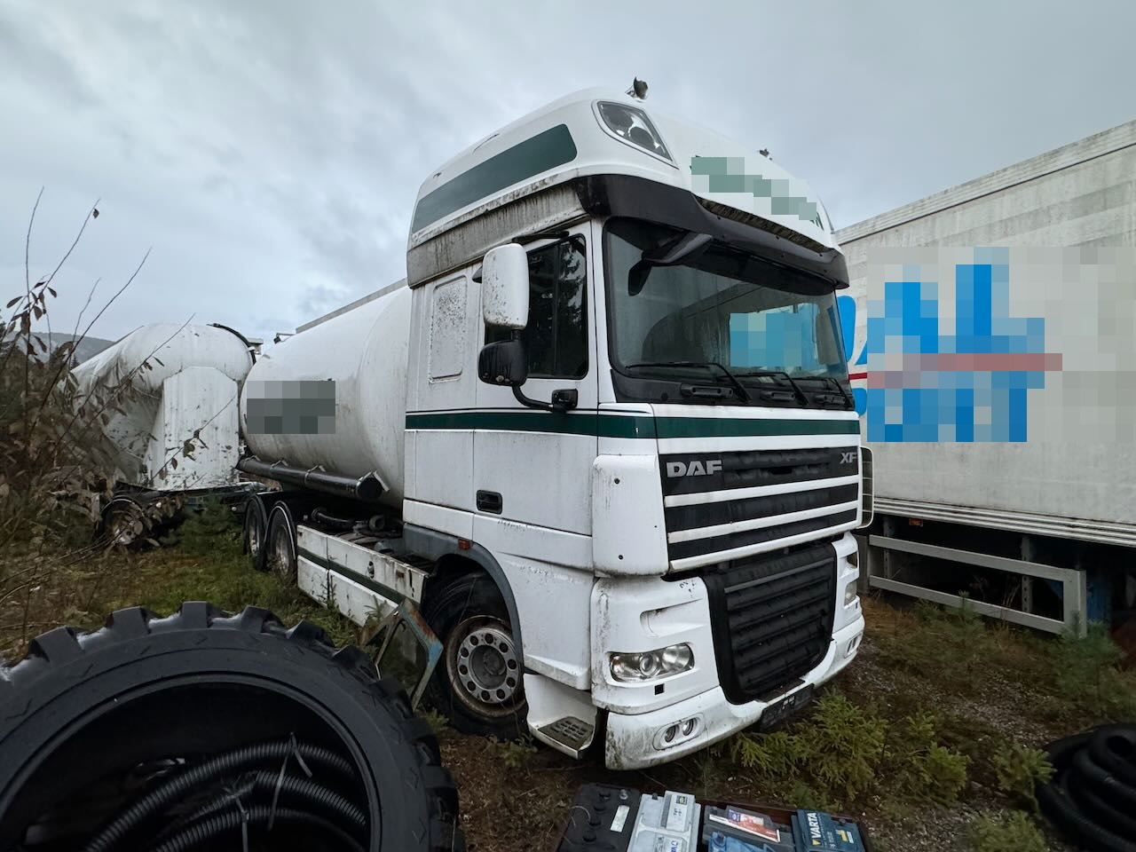 DAF XF510 Bulkbil m/ tipp - شاحنة صهريج: صورة 1 DAF XF510 Bulkbil m/ tipp - شاحنة صهريج: صورة 1