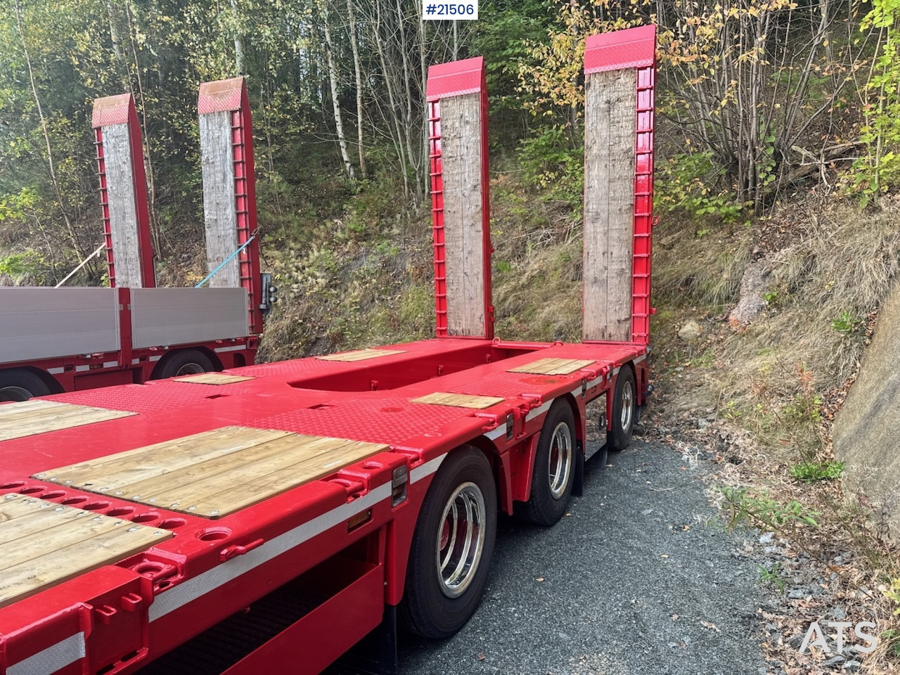 عربة منخفضة مسطحة نصف مقطورة Doll maskinsemi: صورة 8 عربة منخفضة مسطحة نصف مقطورة Doll maskinsemi: صورة 8