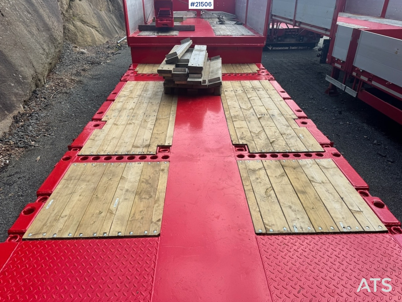 عربة منخفضة مسطحة نصف مقطورة Doll maskinsemi: صورة 13 عربة منخفضة مسطحة نصف مقطورة Doll maskinsemi: صورة 13