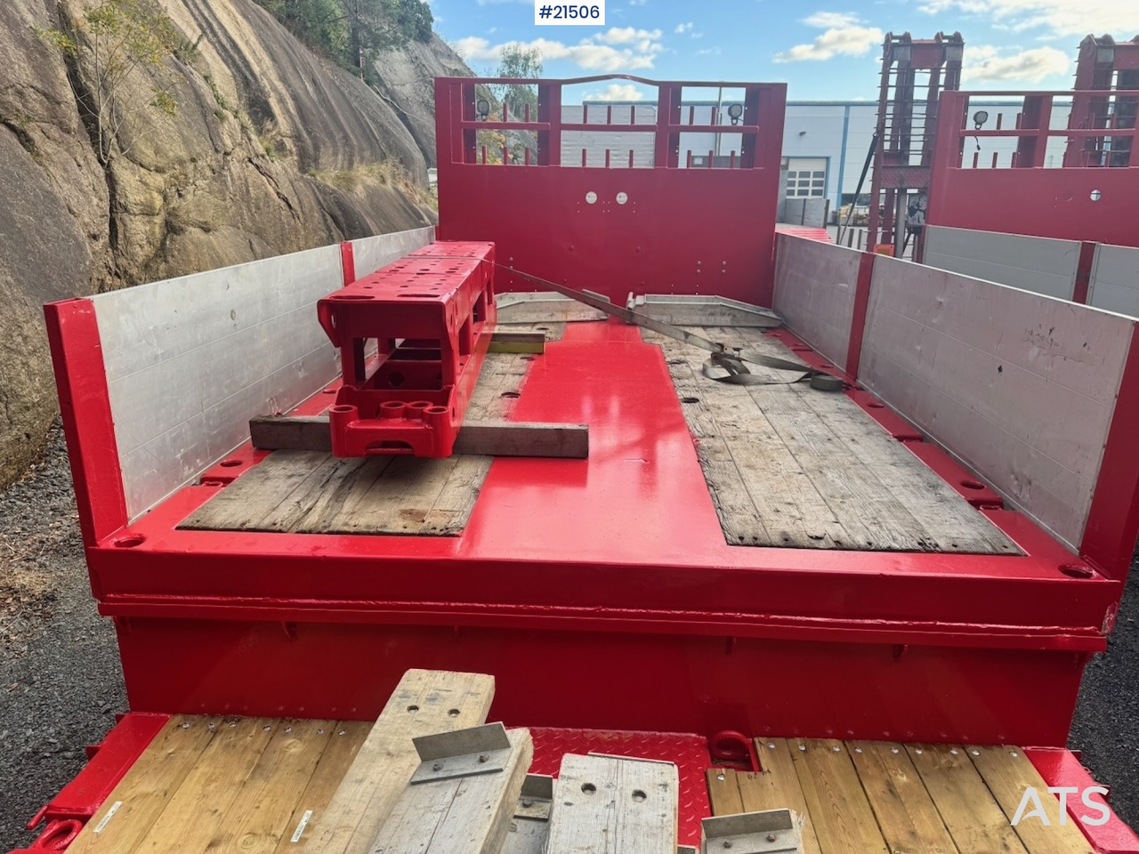 عربة منخفضة مسطحة نصف مقطورة Doll maskinsemi: صورة 14 عربة منخفضة مسطحة نصف مقطورة Doll maskinsemi: صورة 14