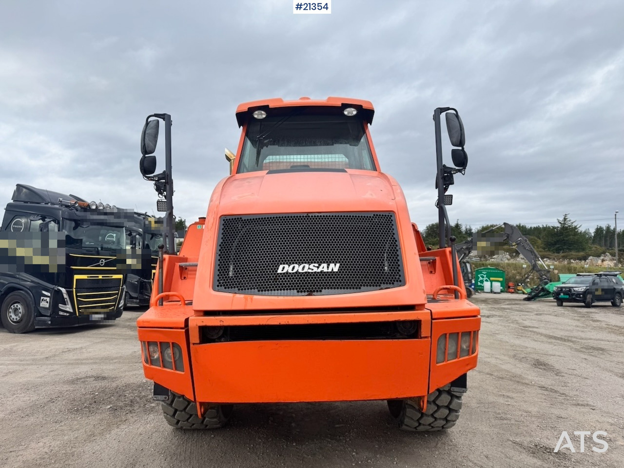 شاحنة قلاب مفصلية Doosan DA30: صورة 11