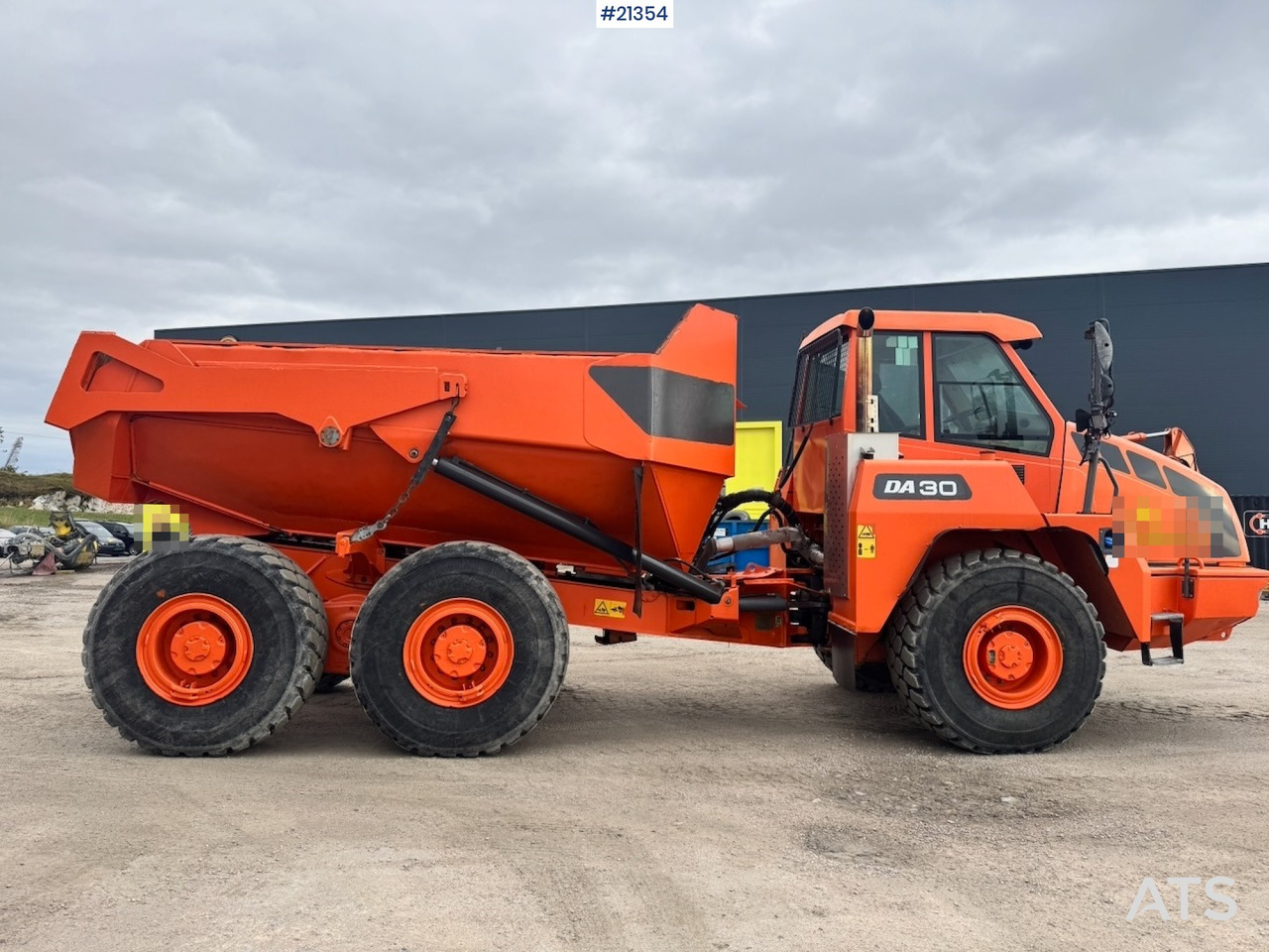 شاحنة قلاب مفصلية Doosan DA30: صورة 8