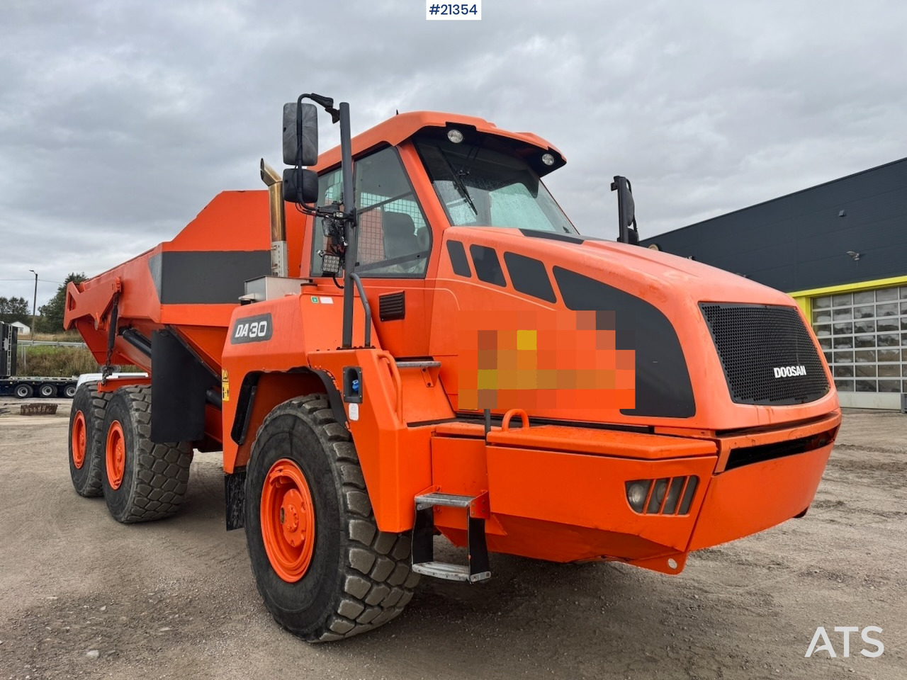 شاحنة قلاب مفصلية Doosan DA30: صورة 10