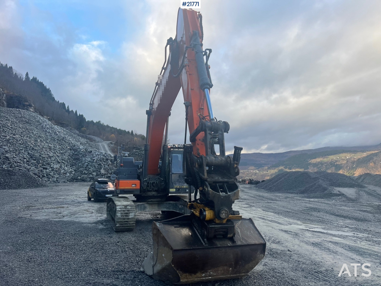 Doosan Dx300lc-5 Gravemaskin m/ rototilt og pusseskuffe - حفارة: صورة 4 Doosan Dx300lc-5 Gravemaskin m/ rototilt og pusseskuffe - حفارة: صورة 4