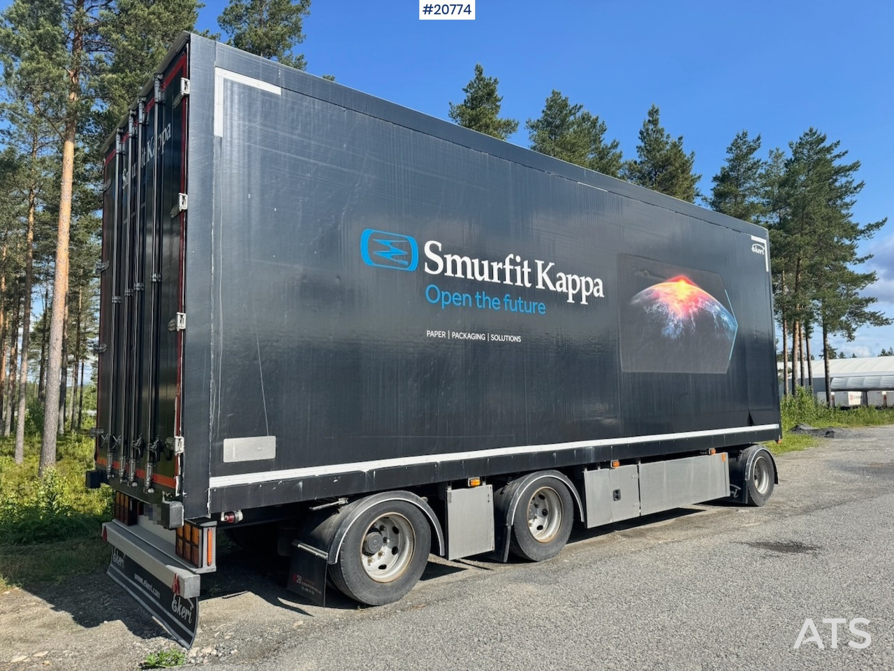 Ekeri skapslep - مقطورة صندوق مغلق: صورة 4 Ekeri skapslep - مقطورة صندوق مغلق: صورة 4