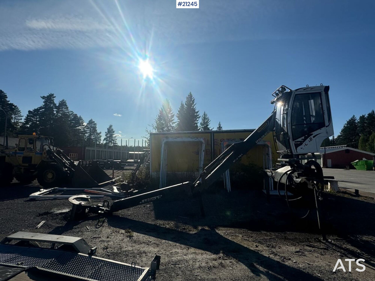 Epsilon 2017 Epsilon M12 Tømmerkran - ونش كرين: صورة 1 Epsilon 2017 Epsilon M12 Tømmerkran - ونش كرين: صورة 1