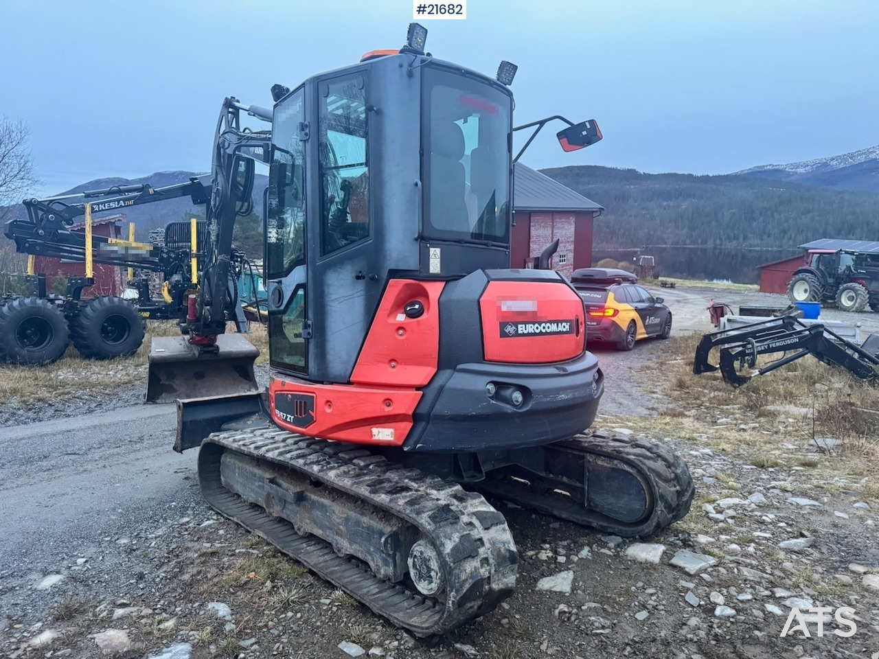 Eurocomach Eurocomach ES57 Beltegraver m/ Rototilt og 2 skuffer. 1920 timer. - حفار زحاف: صورة 4 Eurocomach Eurocomach ES57 Beltegraver m/ Rototilt og 2 skuffer. 1920 timer. - حفار زحاف: صورة 4