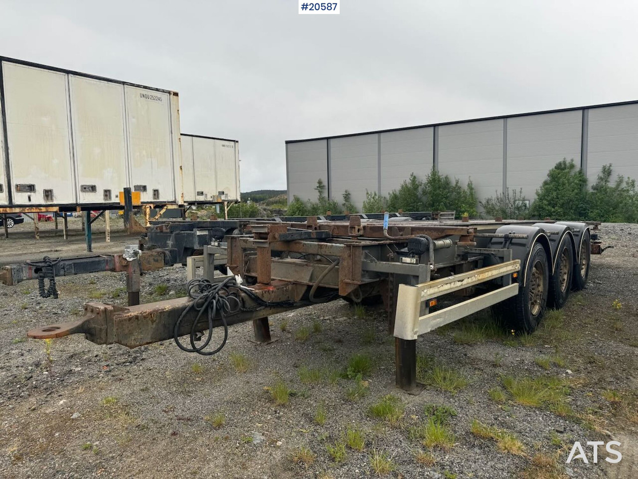 F.A.G containerkjerre - مقطورة نقل الحاويات: صورة 1 F.A.G containerkjerre - مقطورة نقل الحاويات: صورة 1