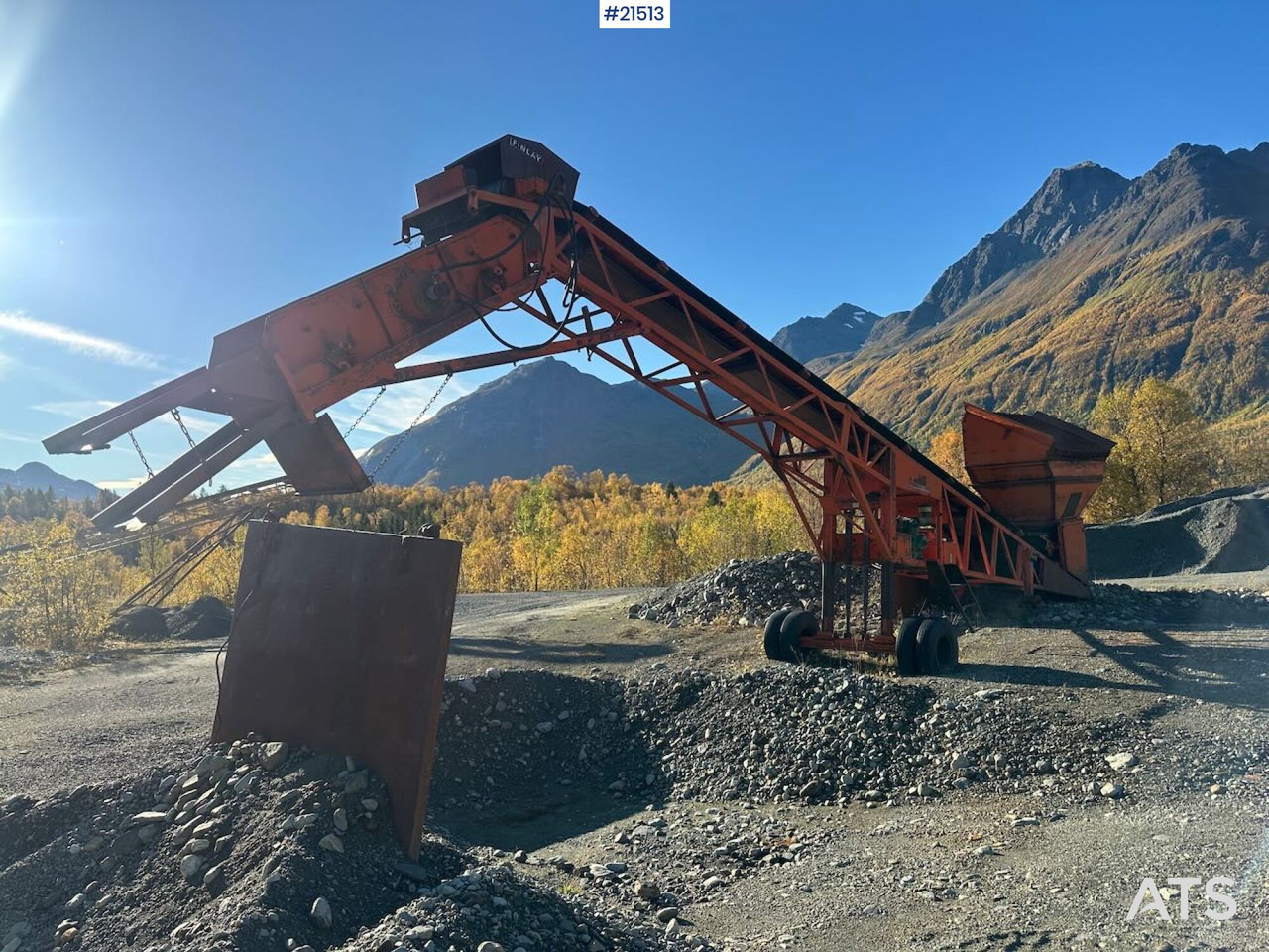 Finlay Finlay Hydrascreen sikteverk m/ matekasse - فرازة: صورة 1 Finlay Finlay Hydrascreen sikteverk m/ matekasse - فرازة: صورة 1