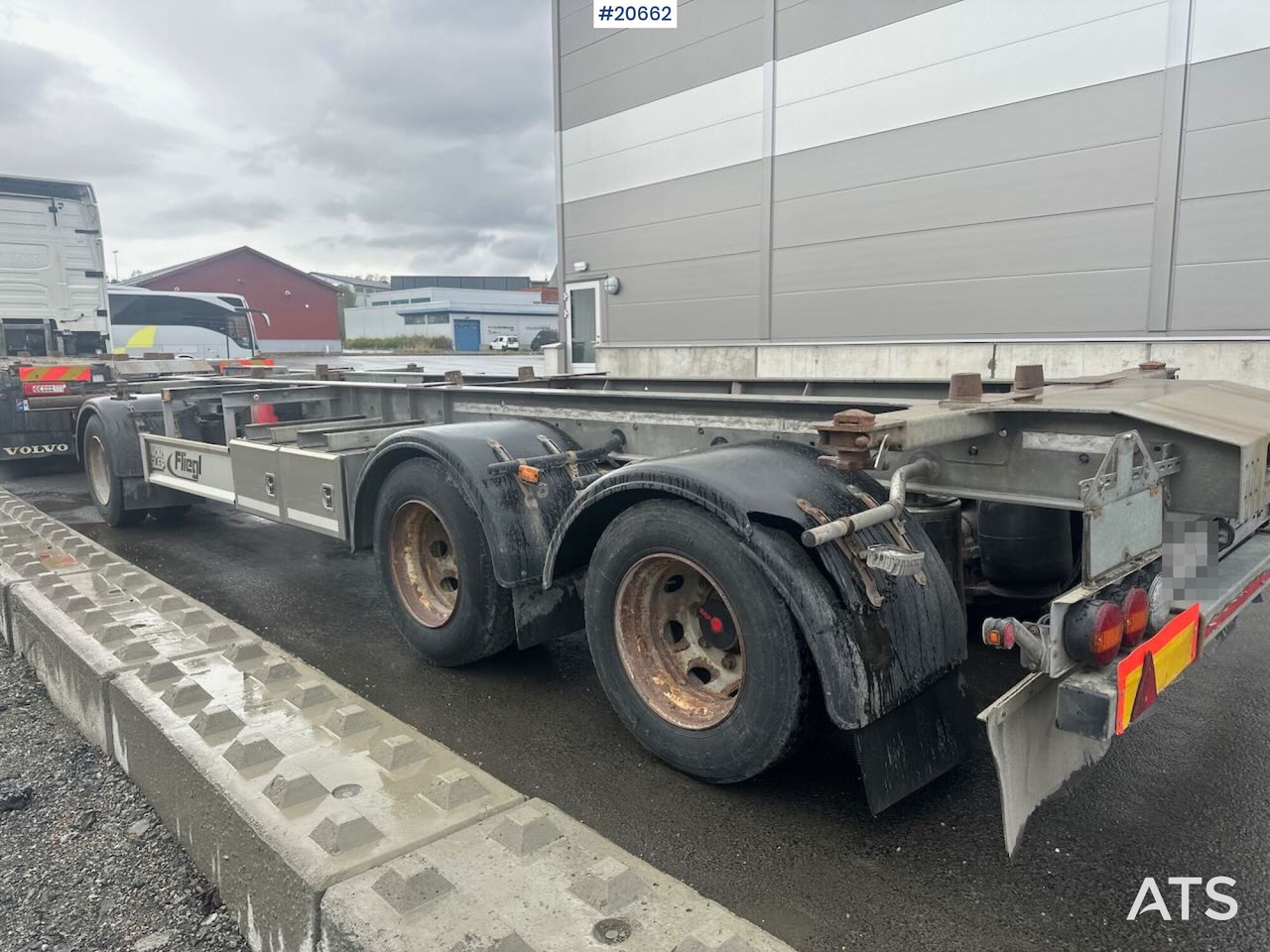 Fliegl containerhenger - مقطورة نقل الحاويات: صورة 5 Fliegl containerhenger - مقطورة نقل الحاويات: صورة 5
