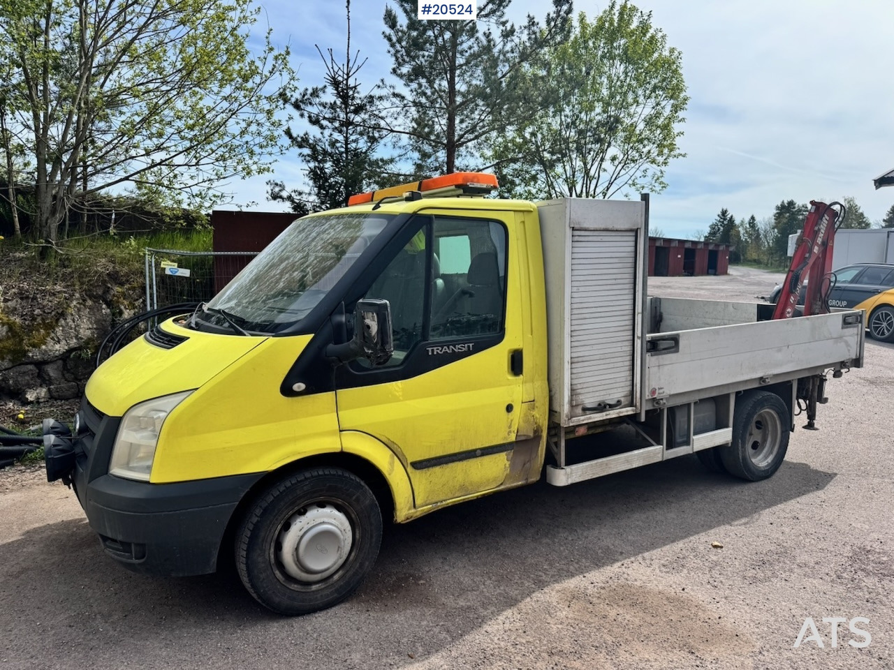 Ford Transit - شاحنة مفتوحة, شاحنة كرين: صورة 2 Ford Transit - شاحنة مفتوحة, شاحنة كرين: صورة 2