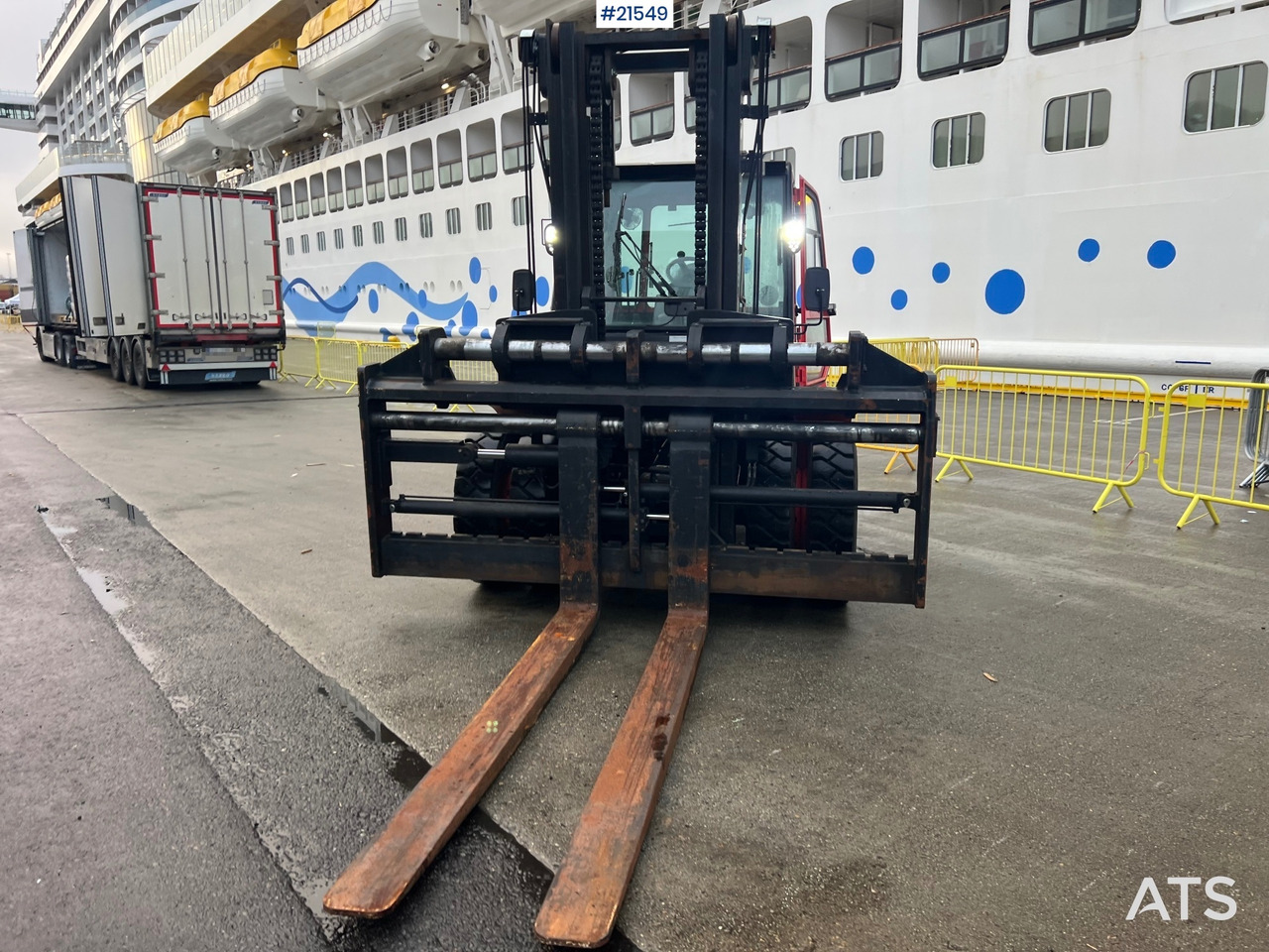 Hangcha CPCD120 Gaffeltruck m/ hydrauliske gafler, sideforskyvning og lite timer - رافعة شوكية ديزل: صورة 5 Hangcha CPCD120 Gaffeltruck m/ hydrauliske gafler, sideforskyvning og lite timer - رافعة شوكية ديزل: صورة 5