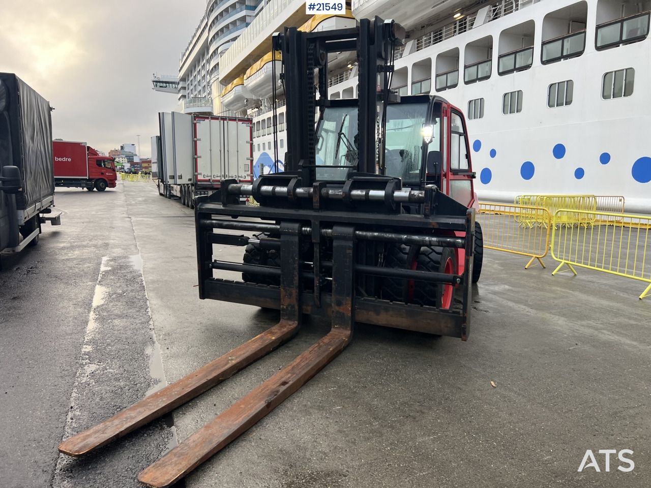 Hangcha CPCD120 Gaffeltruck m/ hydrauliske gafler, sideforskyvning og lite timer - رافعة شوكية ديزل: صورة 3 Hangcha CPCD120 Gaffeltruck m/ hydrauliske gafler, sideforskyvning og lite timer - رافعة شوكية ديزل: صورة 3