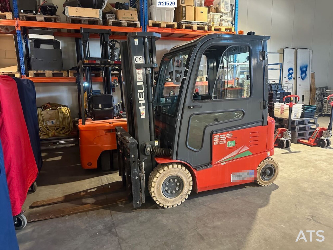 Heli CPD25 elektrisk motvekts truck. 4,7 meter løftehøyde - رافعة شوكية كهربائية: صورة 1 Heli CPD25 elektrisk motvekts truck. 4,7 meter løftehøyde - رافعة شوكية كهربائية: صورة 1