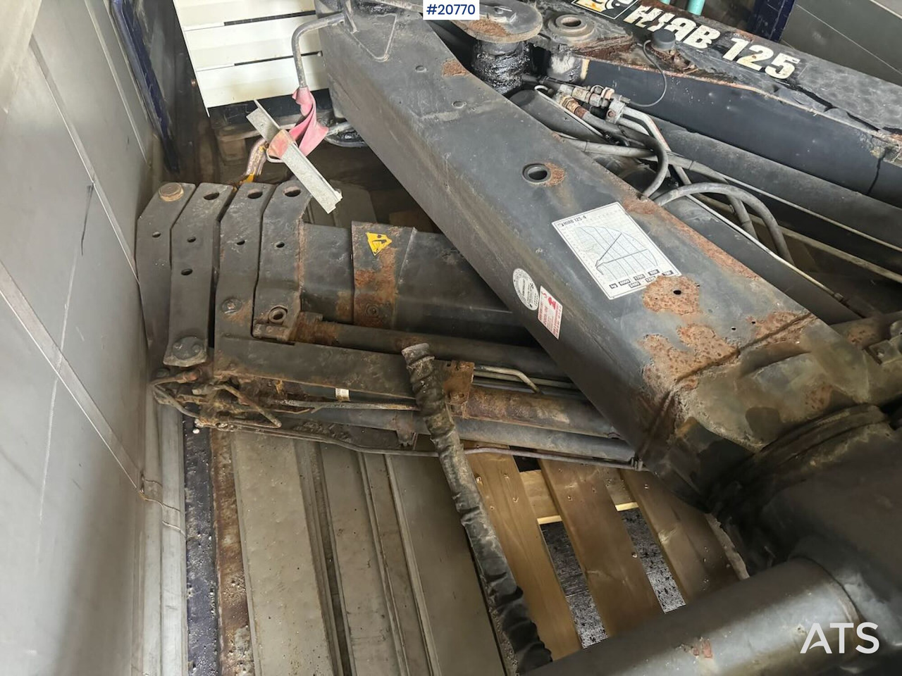 Hiab 125-4 - ونش كرين: صورة 5 Hiab 125-4 - ونش كرين: صورة 5