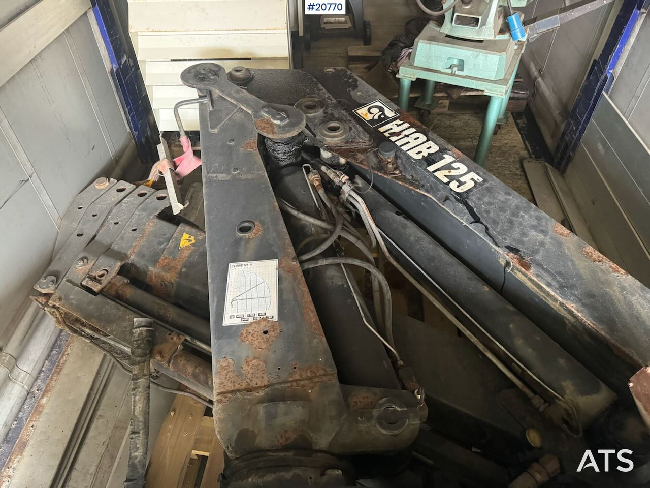 Hiab 125-4 - ونش كرين: صورة 3 Hiab 125-4 - ونش كرين: صورة 3