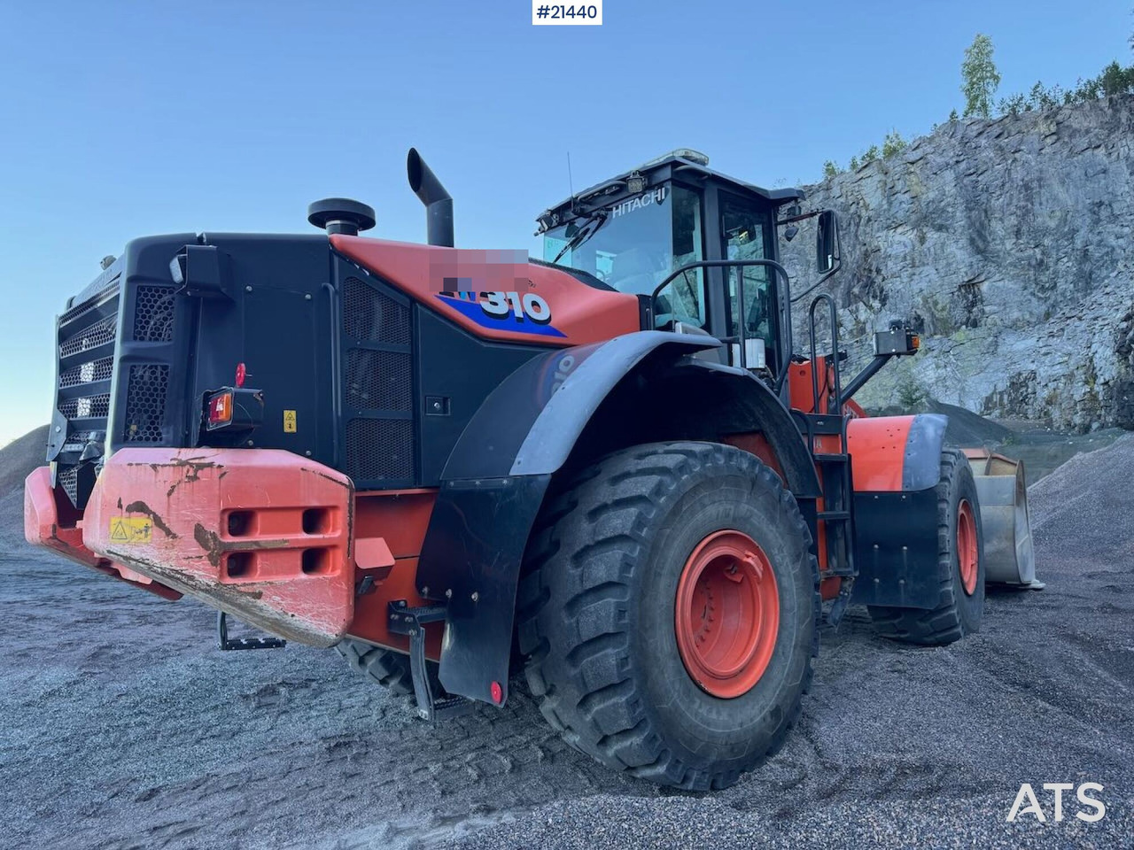 Hitachi ZW310 - اللودر بعجل: صورة 5 Hitachi ZW310 - اللودر بعجل: صورة 5