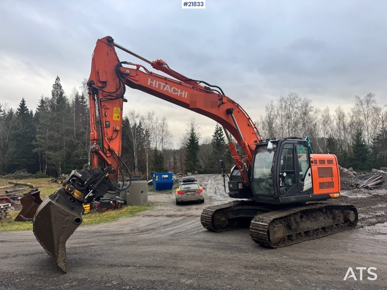 Hitachi ZX225USRLC-6 Beltegraver m/ Rototilt, 2 skuffer og Easy Dig. SE VIDEO - حفار زحاف: صورة 2 Hitachi ZX225USRLC-6 Beltegraver m/ Rototilt, 2 skuffer og Easy Dig. SE VIDEO - حفار زحاف: صورة 2