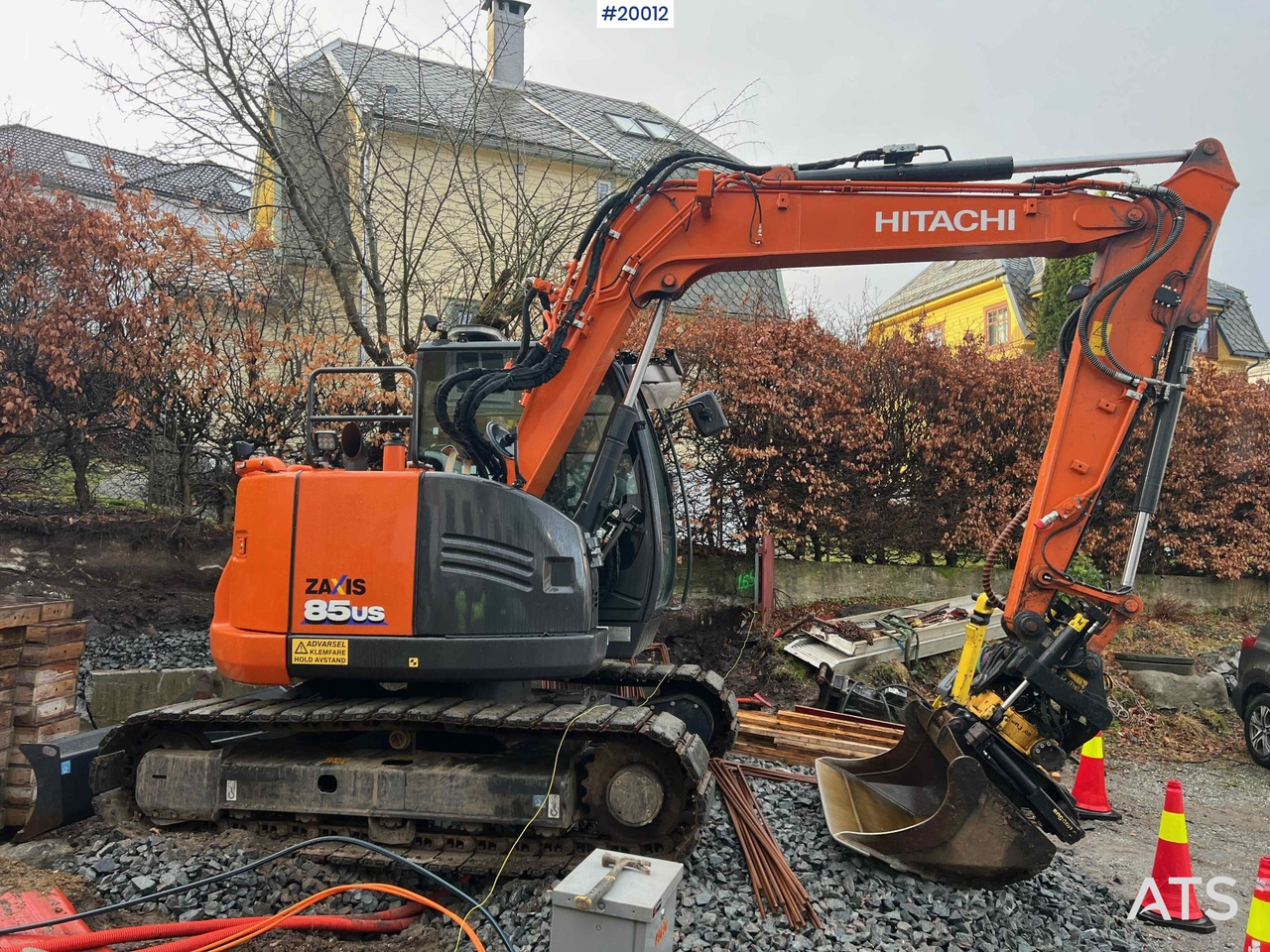 Hitachi ZX85 US-6 - حفارة: صورة 3 Hitachi ZX85 US-6 - حفارة: صورة 3