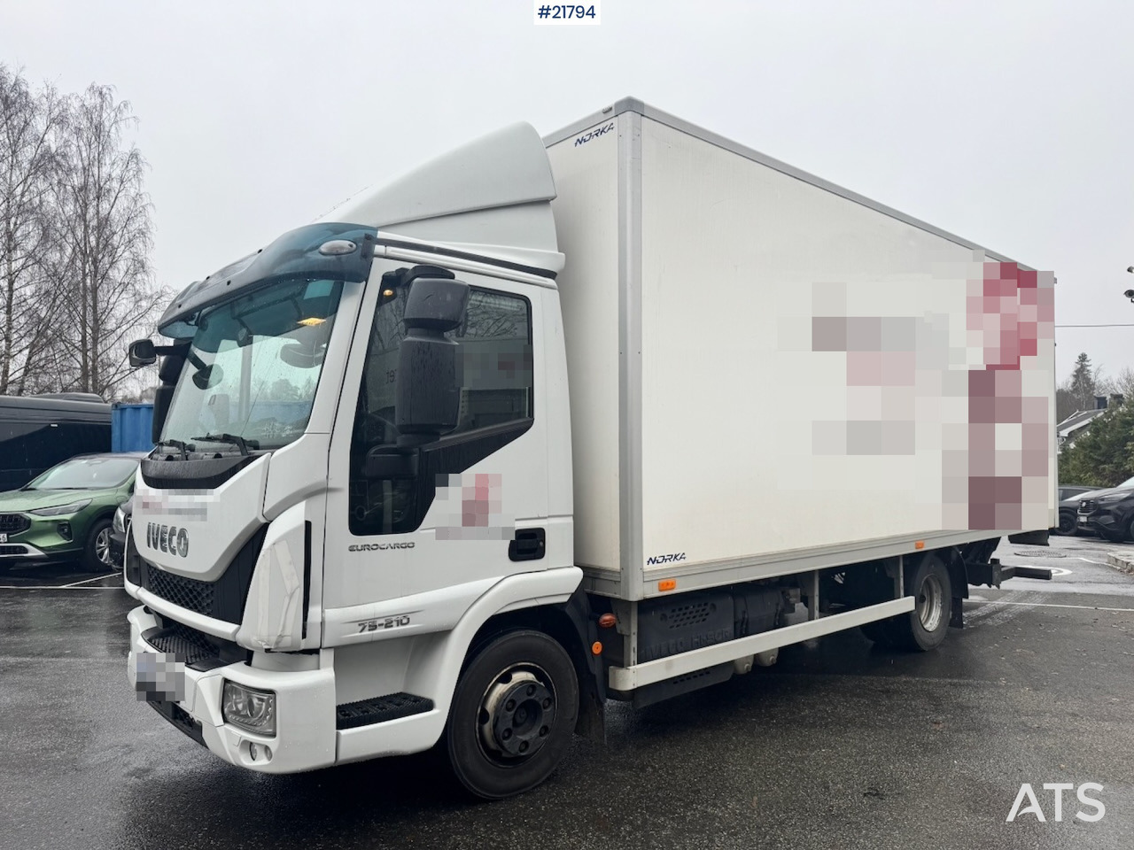 Iveco 75E-210 - شاحنة مقفلة: صورة 2 Iveco 75E-210 - شاحنة مقفلة: صورة 2