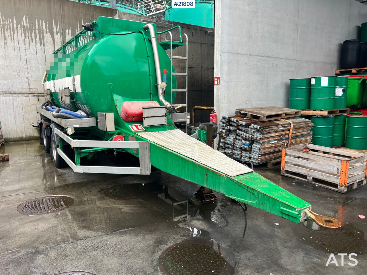 Jyki 2002 jyki ts2-15cr 2 akslet tankhenger rep.objekt - مقطورة صهريج: صورة 4 Jyki 2002 jyki ts2-15cr 2 akslet tankhenger rep.objekt - مقطورة صهريج: صورة 4