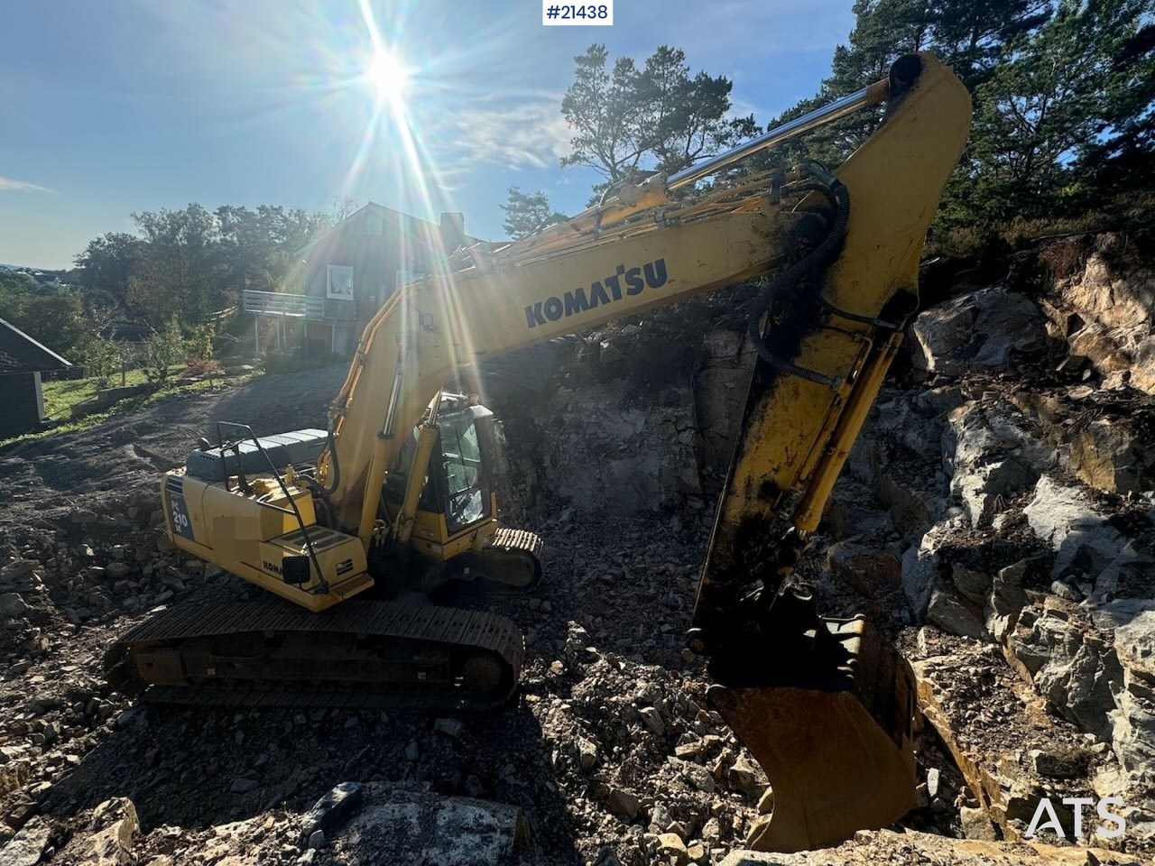 Komatsu PC210LC-8 - حفار زحاف: صورة 4 Komatsu PC210LC-8 - حفار زحاف: صورة 4