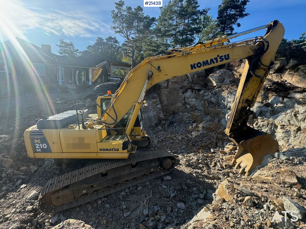 Komatsu PC210LC-8 - حفار زحاف: صورة 3 Komatsu PC210LC-8 - حفار زحاف: صورة 3