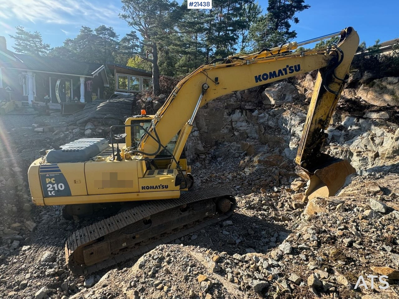 Komatsu PC210LC-8 - حفار زحاف: صورة 2 Komatsu PC210LC-8 - حفار زحاف: صورة 2