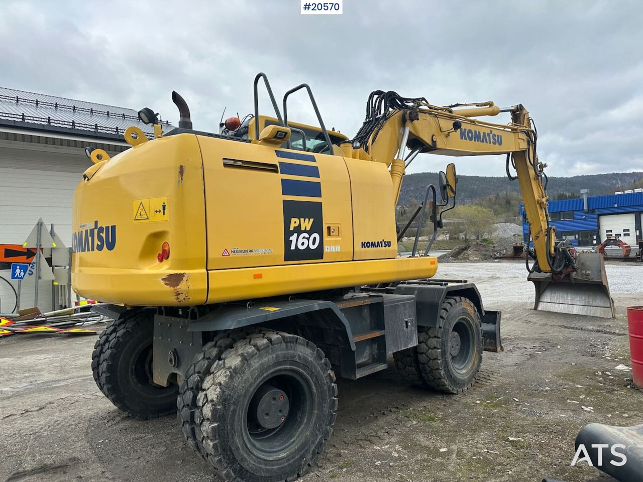 Komatsu PW160-10 - حفارة: صورة 5 Komatsu PW160-10 - حفارة: صورة 5
