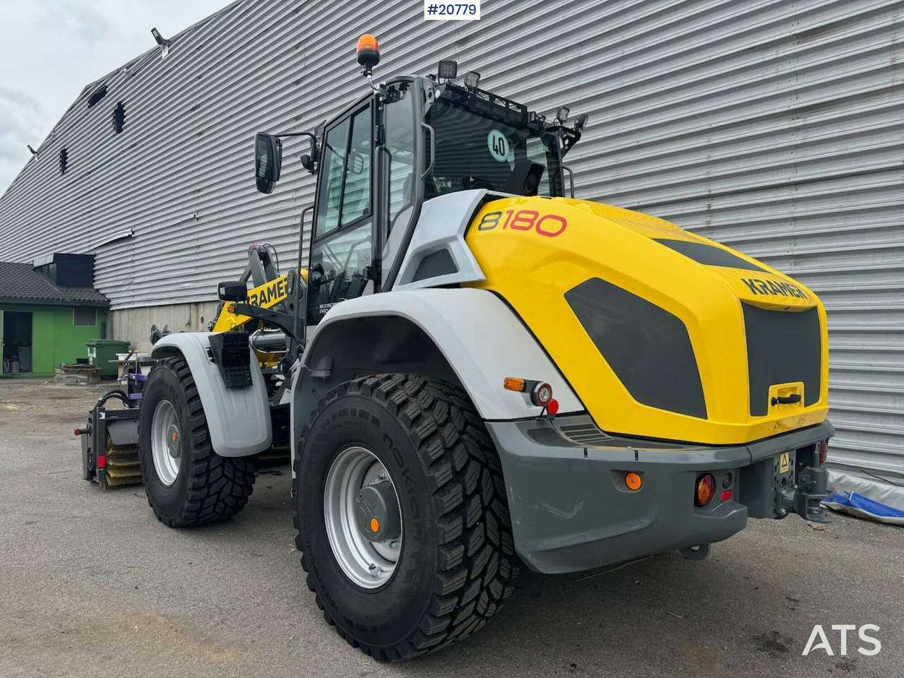 Kramer 8180 - اللودر بعجل: صورة 3 Kramer 8180 - اللودر بعجل: صورة 3