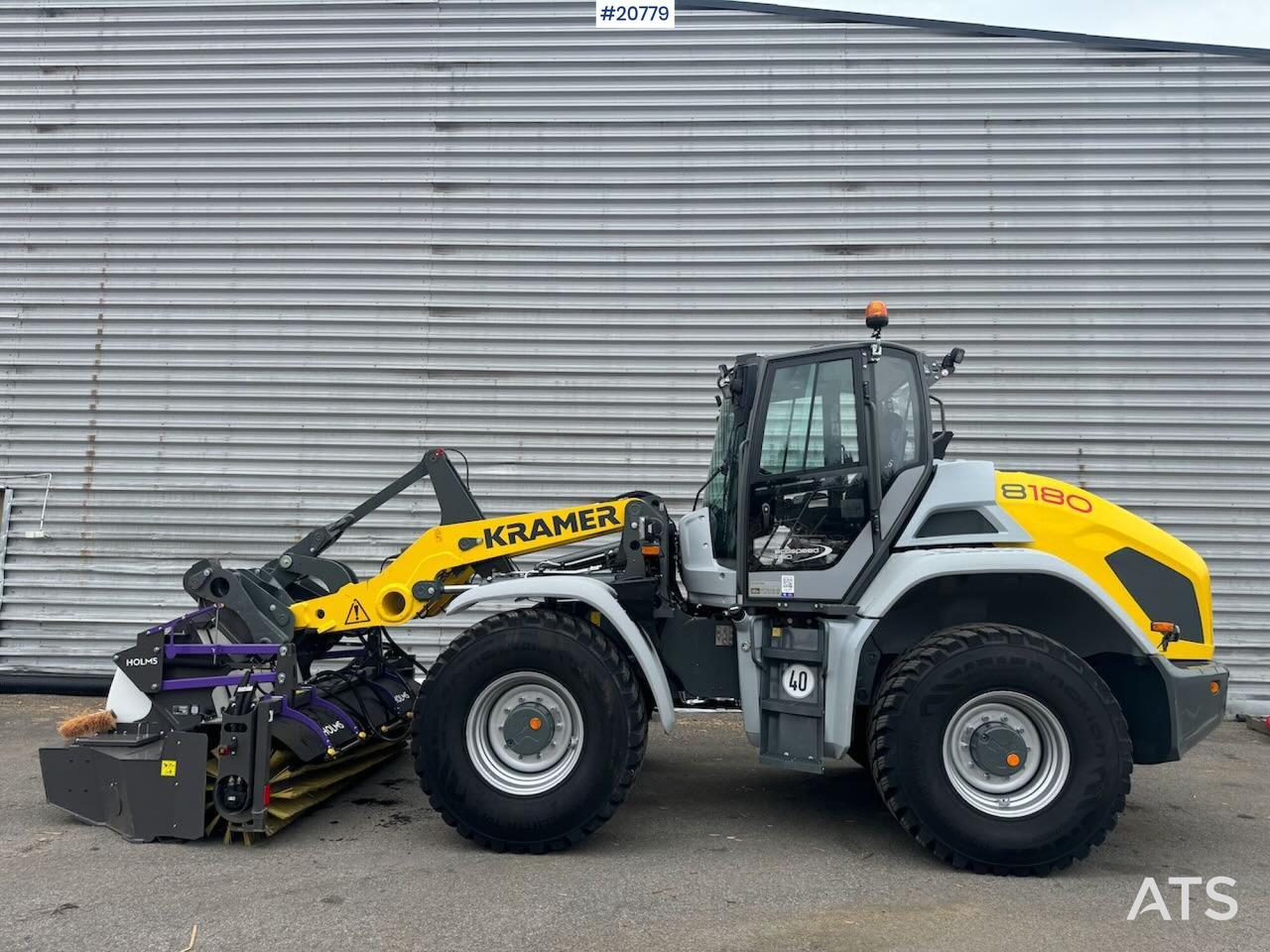 Kramer 8180 - اللودر بعجل: صورة 2 Kramer 8180 - اللودر بعجل: صورة 2