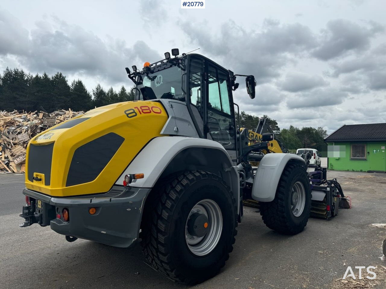 Kramer 8180 - اللودر بعجل: صورة 5 Kramer 8180 - اللودر بعجل: صورة 5