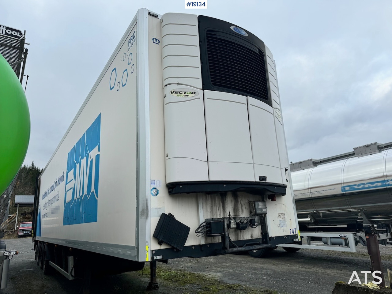 Krone Thermotralle m/ Carrier. - نصف مقطورة مُبرِّدة: صورة 5 Krone Thermotralle m/ Carrier. - نصف مقطورة مُبرِّدة: صورة 5