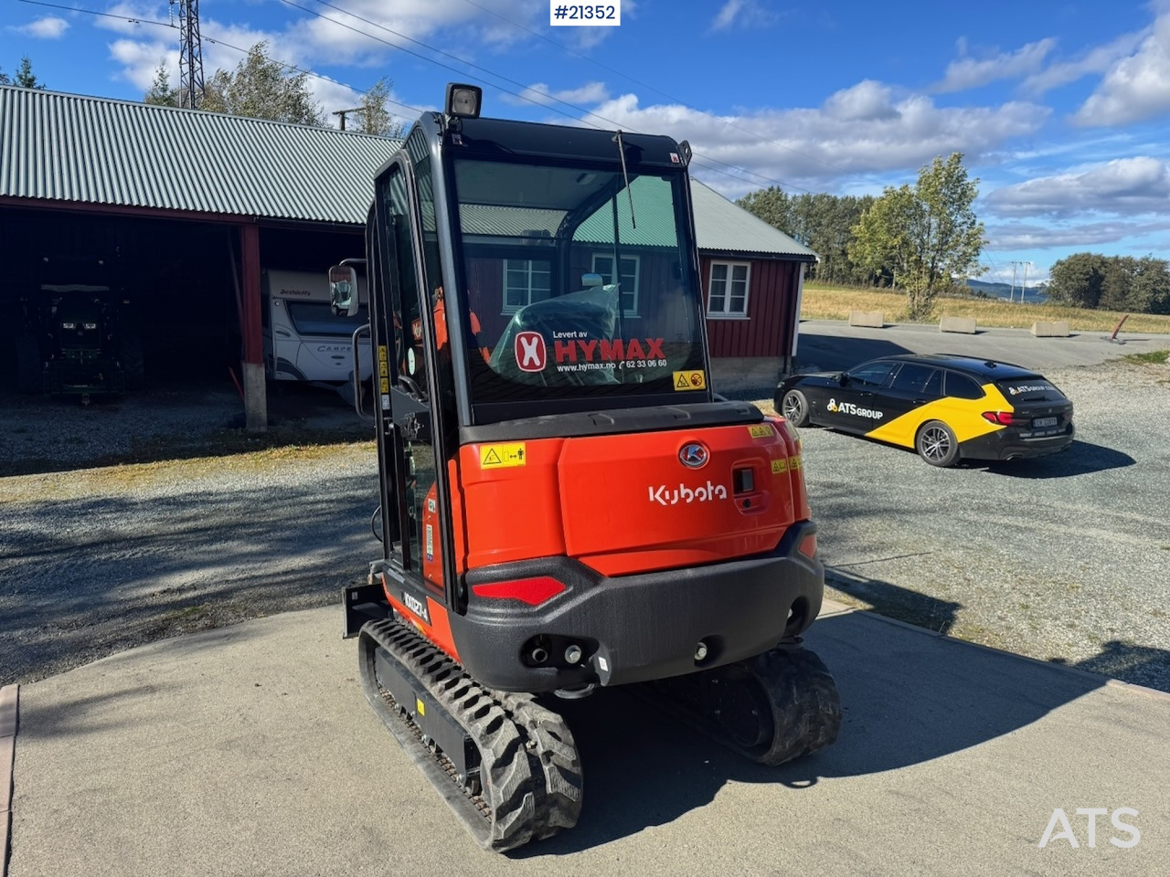Kubota KX027-4 - حفارة مُصَّغرة: صورة 4 Kubota KX027-4 - حفارة مُصَّغرة: صورة 4