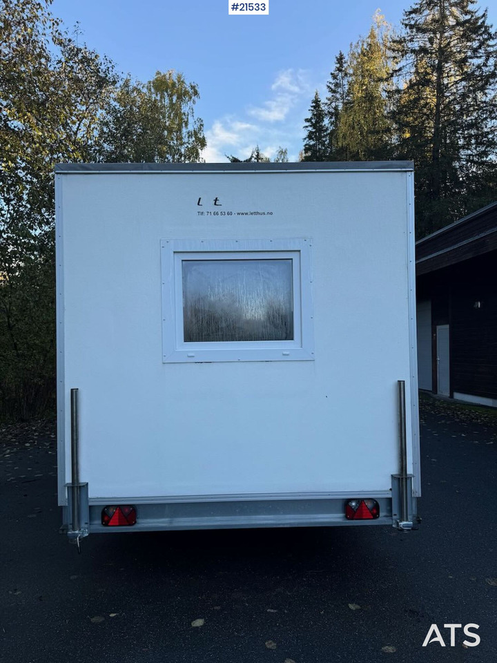 Letthus brakke - حاوية البناء, عربة مقطورة: صورة 4 Letthus brakke - حاوية البناء, عربة مقطورة: صورة 4