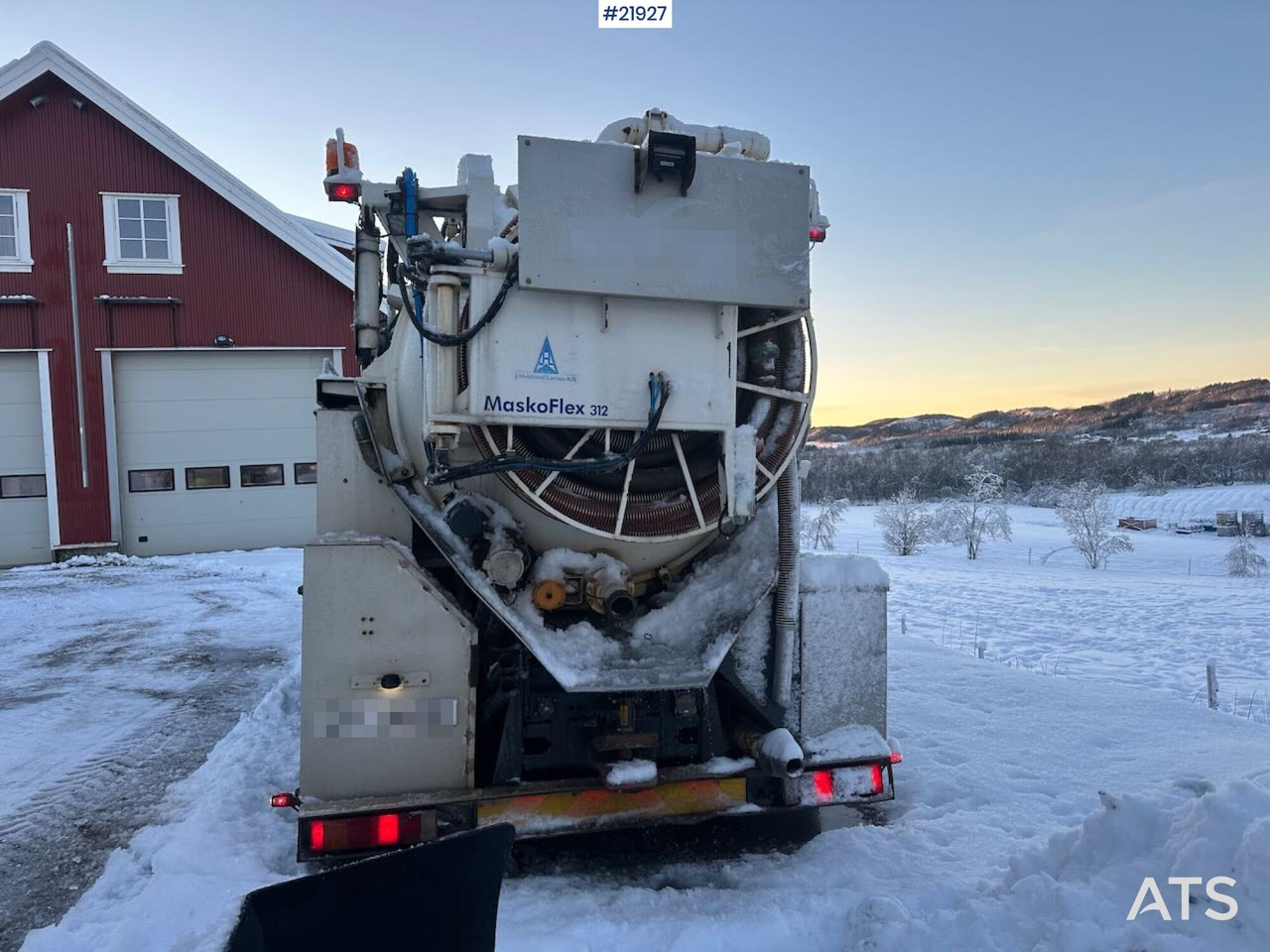 MAN TGA 26.430 6x2 sug-/spylebil m/ Maskoflex påbygg. SE VIDEO. - شاحنة الشفط: صورة 5 MAN TGA 26.430 6x2 sug-/spylebil m/ Maskoflex påbygg. SE VIDEO. - شاحنة الشفط: صورة 5