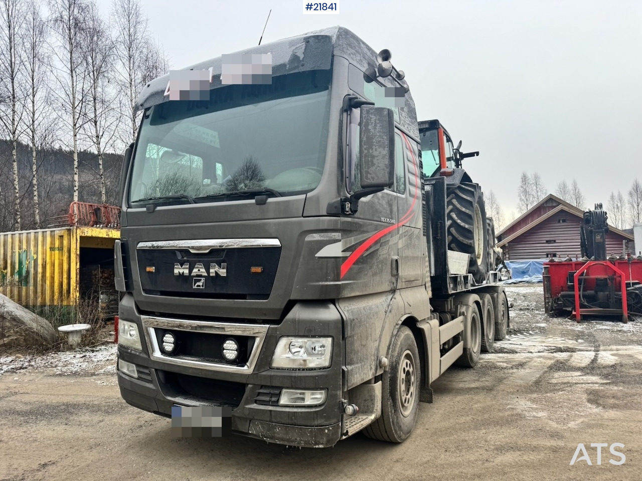 MAN TGX 35.540 Tridem Krokbil m/ Kranhydraulikk. - شاحنة ذات خطاف: صورة 1 MAN TGX 35.540 Tridem Krokbil m/ Kranhydraulikk. - شاحنة ذات خطاف: صورة 1