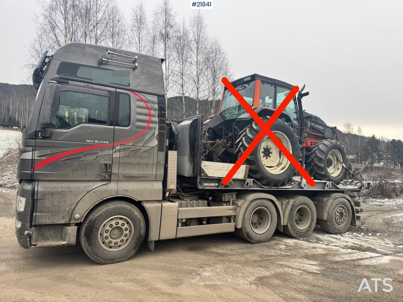 MAN TGX 35.540 Tridem Krokbil m/ Kranhydraulikk. - شاحنة ذات خطاف: صورة 3 MAN TGX 35.540 Tridem Krokbil m/ Kranhydraulikk. - شاحنة ذات خطاف: صورة 3