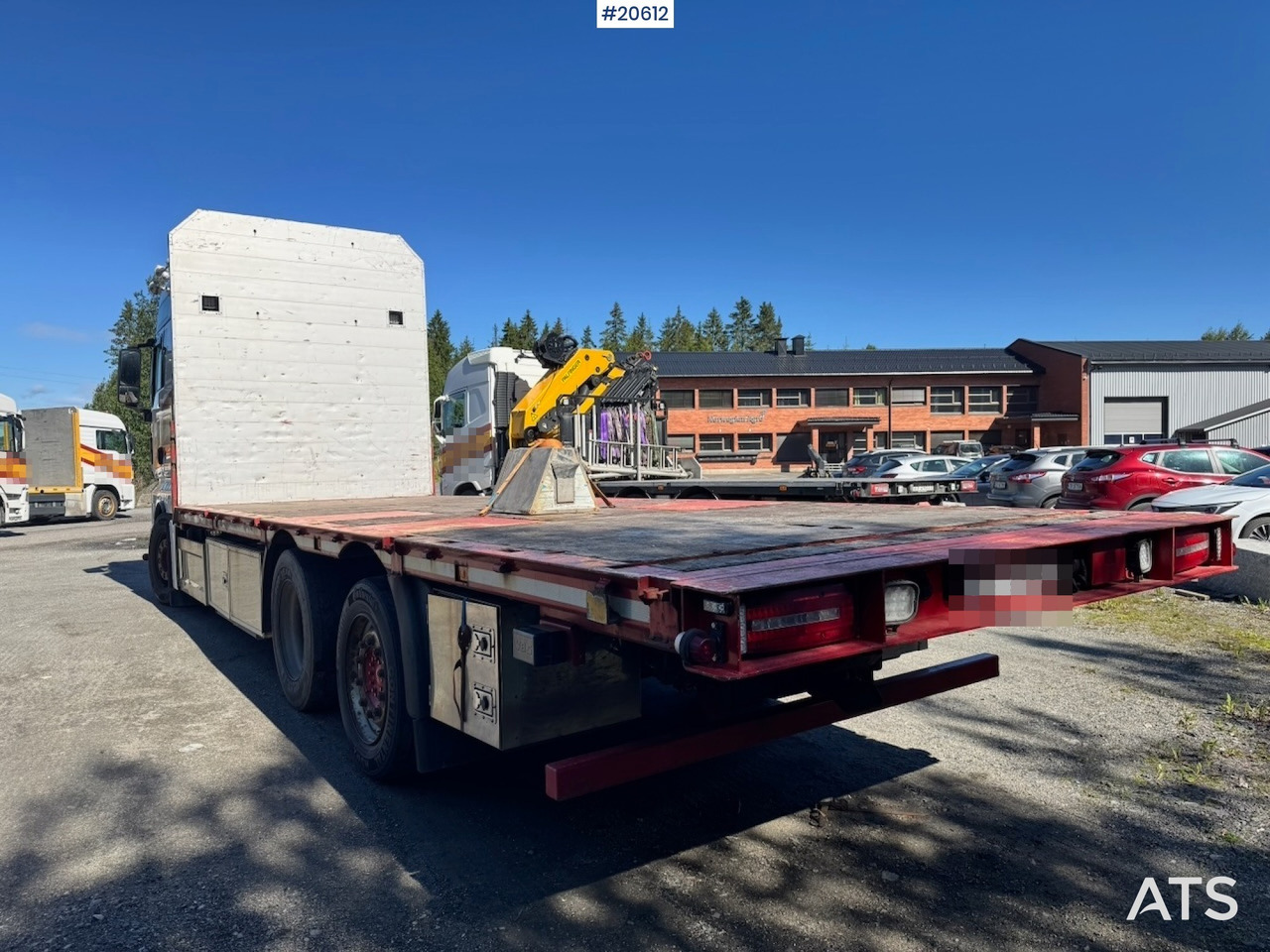 MAN TGX 580 - شاحنات مسطحة: صورة 4 MAN TGX 580 - شاحنات مسطحة: صورة 4