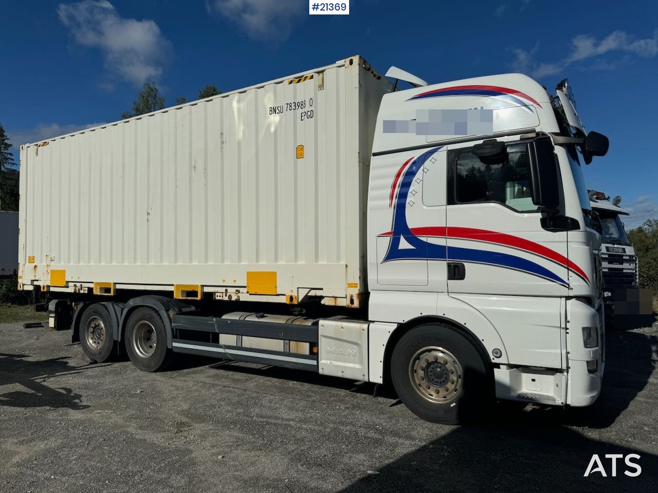 MAN TGX - شاحنة هيكل كابينة: صورة 2 MAN TGX - شاحنة هيكل كابينة: صورة 2