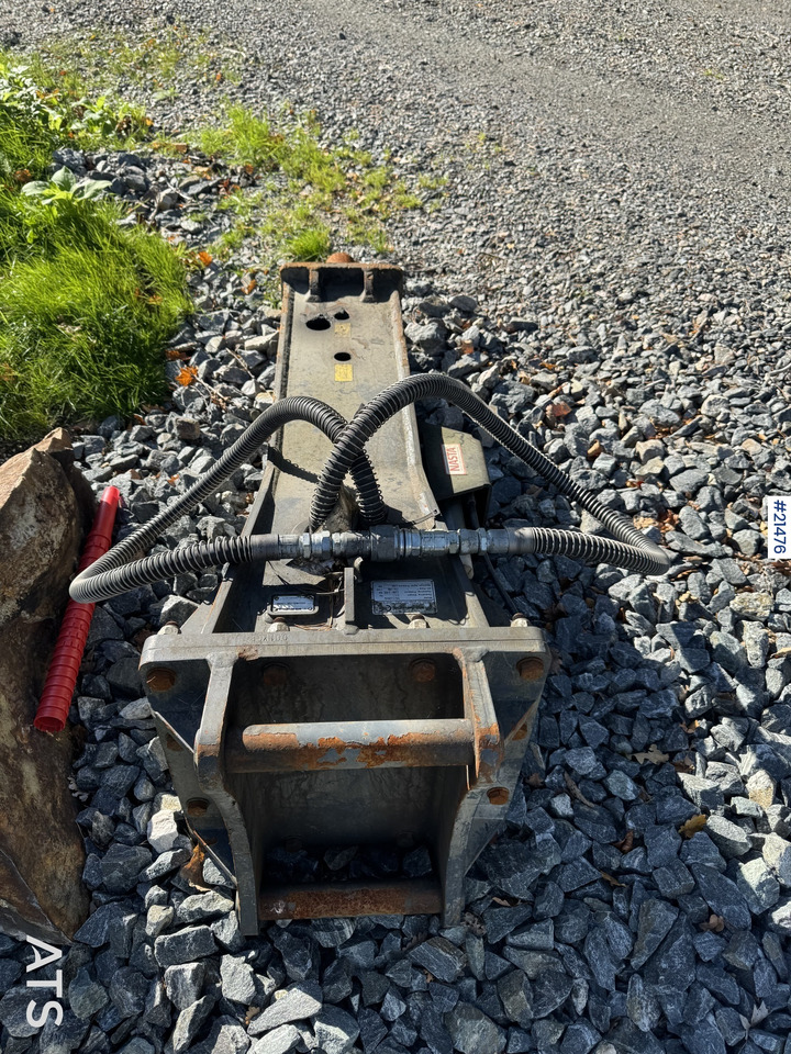 MSB corporation MS410HS Pigghammer m/ S50 feste - مطرقة هيدروليكية: صورة 3 MSB corporation MS410HS Pigghammer m/ S50 feste - مطرقة هيدروليكية: صورة 3